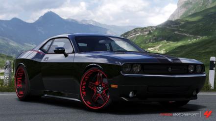 360 dodge challenger srt8 forza motorsport 4 wallpaper