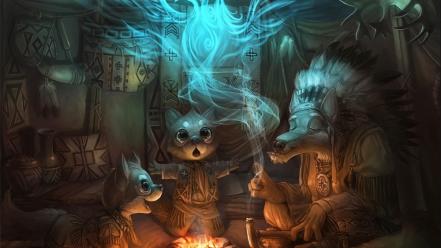 Afghanistan fantasy art spirit digital artwork anthro wallpaper