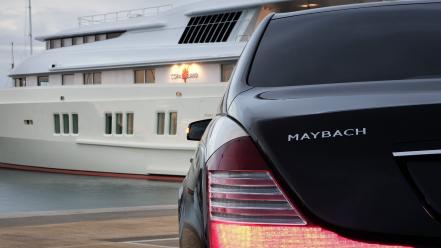 Cars maybach 2010 luxury zeppelin wallpaper