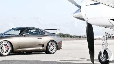 Cars toyota supra adv 1 adv1 wheels wallpaper