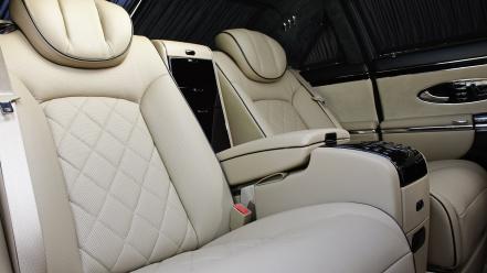 Cars zeppelin maybach car interiors 2010 luxury wallpaper