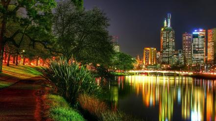 Cityscapes lights wallpaper