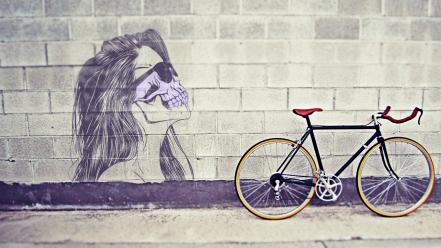 Illustrations street art drawings color splash portraits wallpaper