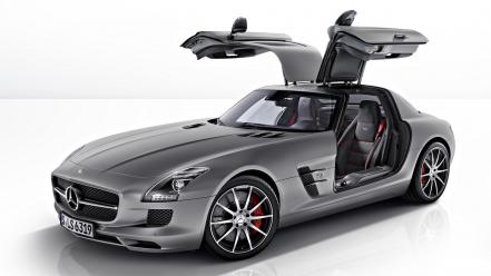 Mercedes-benz sls amg e-cell wallpaper