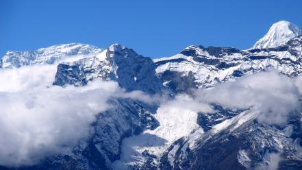 Mountains landscapes nature snow wallpaper