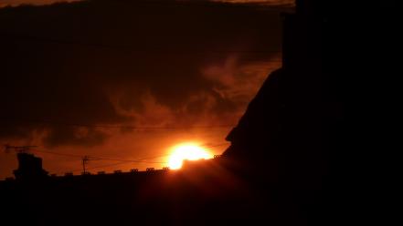 Sunset dawn wallpaper