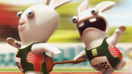 Tv party rayman raving rabbids wallpaper