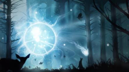 Video games heroes dota 2 wisp wallpaper