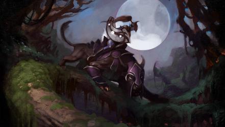 Video games heroes luna dota 2 wallpaper