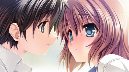 Yuri game cg anime girls wallpaper