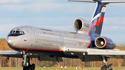 Aircraft aeroflot tu-154m wallpaper