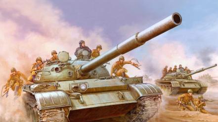 Army tanks wallpaper
