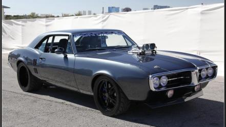 Cars muscle pontiac silver wallpaper