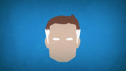 Four marvel comics mr. blue background blo0p wallpaper