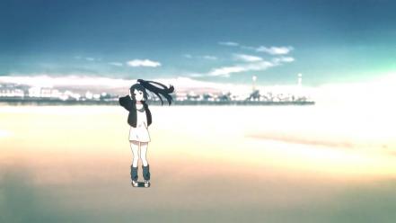 K-on! nakano azusa snapshot singing wallpaper