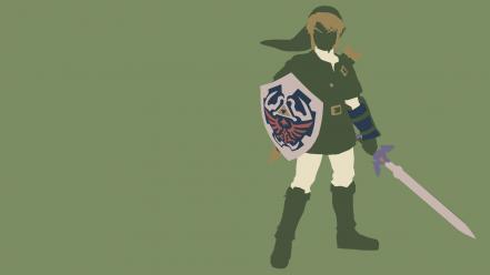 Video games minimalistic the legend of zelda wallpaper