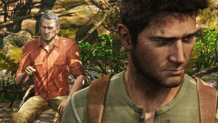 Video games uncharted nathan drake 3 victor sullivan wallpaper