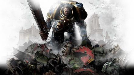 Video games warhammer space marine wallpaper
