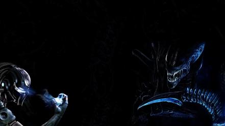 Alien predator science fiction wallpaper