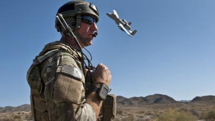 A10 thunderbolt ii multicam us army wallpaper