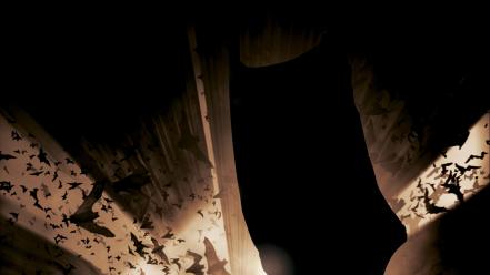 Batman begins bats comics superheroes wallpaper