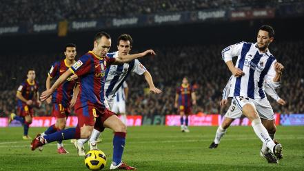 Andres iniesta fc barcelona sports wallpaper