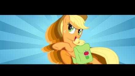 Applejack my little pony team wallpaper