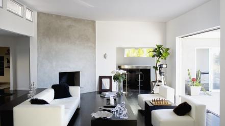 Architecture couch furniture interior living room wallpaper