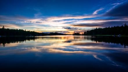 Aurora borealis landscapes wallpaper