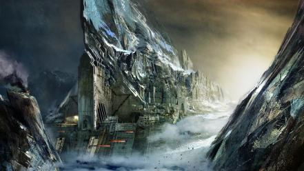 Daniel dociu guild wars 2 fantasy art landscapes wallpaper