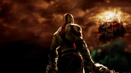 God of war kratos castles wallpaper