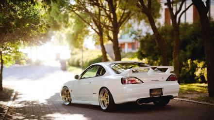Jdm japanese domestic market nissan silvia cars trees wallpaper