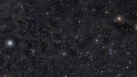 Comet outer space stars wallpaper