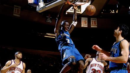 Minnesota timberwolves nba new york knicks basketball sports wallpaper