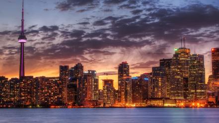 Toronto raptors cityscapes wallpaper