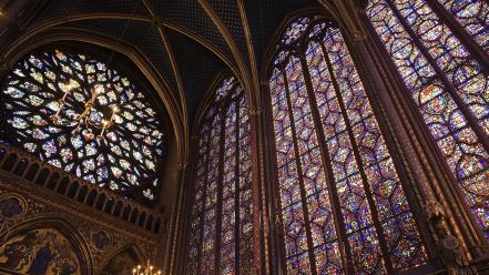 Art history france paris architecture chapel wallpaper