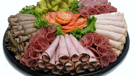 Cured meats food lunch wallpaper