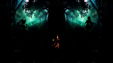 Dark forest star ocean the last hope forests wallpaper