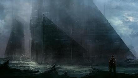 Deviantart artwork digital art drawings science fiction wallpaper