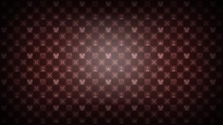 Kingdom hearts mickey mouse minimalistic mosaic wallpaper