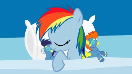 Magic rainbow dash soarin spitfire mlp character wallpaper