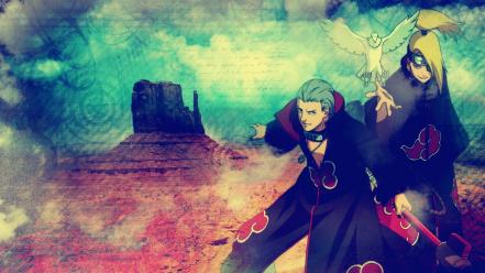 Akatsuki deidara hidan naruto shippuden wallpaper