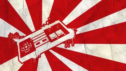 Nintendo controllers joysticks wallpaper