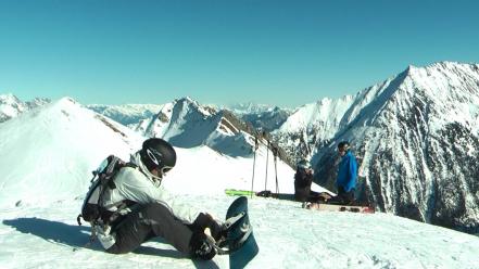Snow snowboard snowboarding sports tour wallpaper