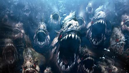 Killers movies piranha wallpaper