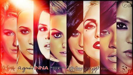Alexia roy inna katy perry kesha sebert wallpaper