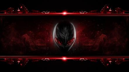 Alienware red wallpaper