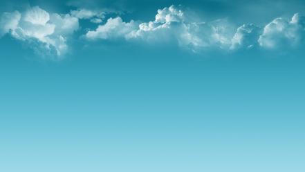 Deviantart clouds minimalistic simplistic wallpaper