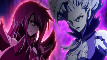 Fairy tail mira jane scarlet erza cartoons wallpaper