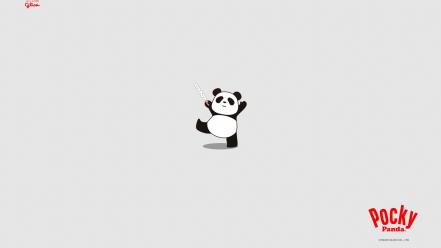 Pocky panda bears wallpaper